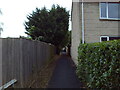 Footpath off Orchard Rise, Chesterton in OX26 1XB