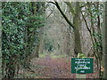 Footpath towards Gidley Farm in RG20 7JH