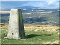 Trig point on Craig Rhiw-ddu in CF44 7PT