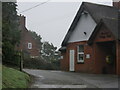 Footpath past Beedon Village Hall in RG20 8SH