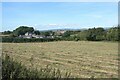 Mown field by Church Farm, west of Llandow in CF71 7PX