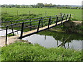 Footbridge over the Great Stour in TN25 5AZ