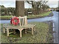 Memorial seat, Holberrow Green in B96 6SH