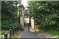 Footpath under railway line in TW14 8SB