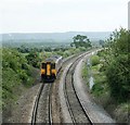 2008 : Local train to Westbury, near Lower Studley in BA14 0PG