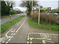 Cycle path at Oakley, near Wimborne in BH21 3DA