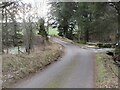 Road at the Mill of Drummond in PH5 2DB