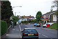Junction of Harrow Lane and The Ridge, St Leonards in TN37 7ND