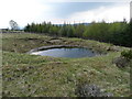 Pond above Edradour in PH16 5JS