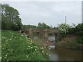 Old Powick Bridge over the River Teme in WR2 4DD