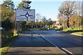 Roundabout in Thorley in CM23 4AL