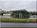 BP fuel station at Stafford Services in ST15 0EU