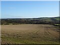Stubble field towards Nineteen Lands in YO21 3SQ