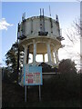Lowfield Road water tower in GL8 8LN