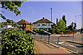 Junction of Southbury Road and Willow Road, Enfield in EN1 1YF