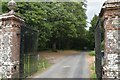 Entrance to Ashburnham Park in TN33 9FW