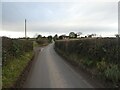 Looking along the lane in TF6 6NH