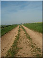Farm Track & Public Footpath in Little Gidding