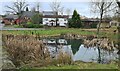 Across the village pond, South Hiendley in S72 9BP