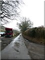 Looking east-southeast along Pednor Road in HP5 2SZ