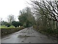 Looking south-west in Church Lane in HP22 6ND