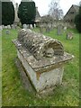St Giles, Standlake: bale tomb in OX29 7SU