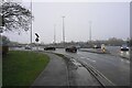 Roundabout near Upper Tankersley in S75 3DJ