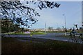 Roundabout at the White Rose Centre in LS27 8PW