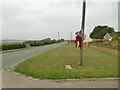Postbox on Elton Road in Sibson-cum-Stibbington