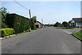 View east along Moor Road in NR12 9QJ