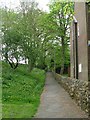 Footpath - Breary Lane, Bramhope in LS21 1NU