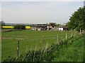 Looking NE to Blackwall Farm from the Stour Valley Walk in TN25 5NS