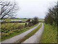 Track to Hainslack Farm in BD22 0LW