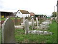 The Churchyard of St Bartholomew, Goodnestone, Kent in ME13 9BZ