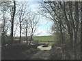 The lane to the Trefeilir Home Farm in LL62 5NW