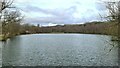 Fishing lake in former quarry in S33 9JT