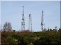 Communication masts, Eston Nab in TS6 9NY