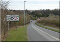 Approaching the Stone Bridge roundabout in DH1 3RZ
