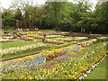 Sunken garden, Cannizaro Park in SW19 4TG