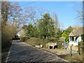 Minor road at North Gorley, near Fordingbridge in SP6 2PS