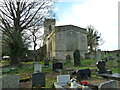 St John's church, Throapham from the east in S25 2QX
