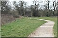 Path beside the River Stour in BH21 3AY