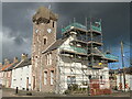 Berwickshire Townscape : Clock Tower House, High Street, Ayton in Ayton