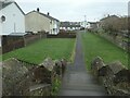 Path to Windermere Avenue, Maryport in CA15 9AE