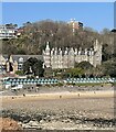 Beach huts and apartments, Langland Bay, Swansea in SA3 4QP