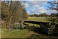 Grass Track crossing Hall Beck in Borwick