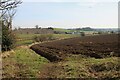 Recently ploughed field in PA8 7EA