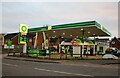 BP petrol station on Farley Hill, Luton in LU1 4FZ