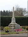 Edderton War Memorial in IV19 1LF