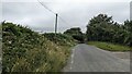 The road near Blaencilgoed Farm in SA67 8LB